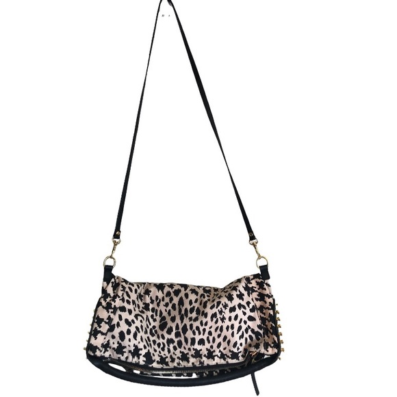 Alexander McQueen Leather Canvas Houndstooth Large Tote Crossbody - Picture 11 of 14